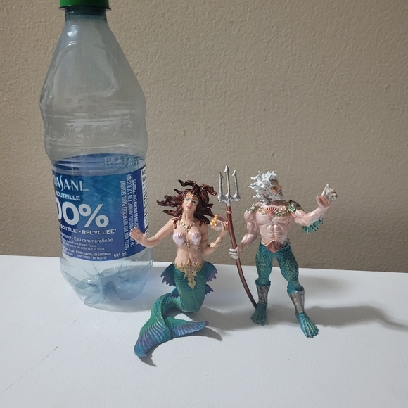 Safari Ltd Mermaid and Merman Figurines - Picture 2 of 6